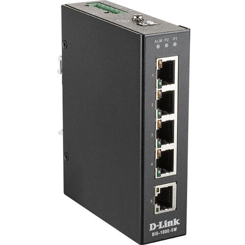 D-Link Industrial Fast Ethernet Unmanaged Switch