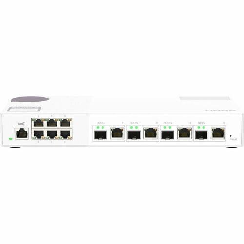 Qnap QSW-M2106-4C 10GbE and 2.5GbE Layer 2 Web Managed Switch for SMB Network Deployment