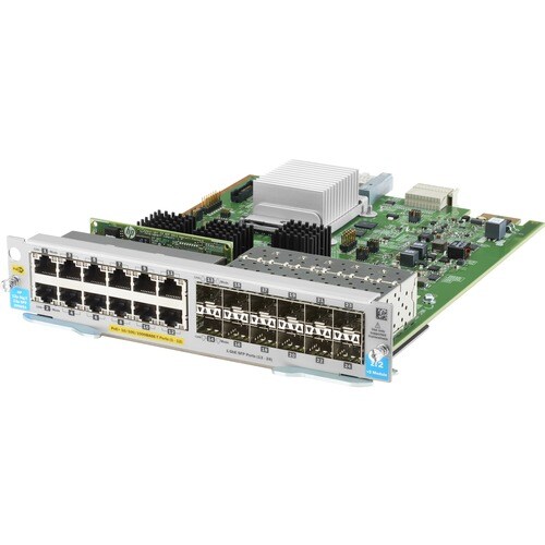 Aruba 12-port 10/100/1000BASE-T PoE+ / 12-port 1GbE SFP MACsec v3 zl2 Module