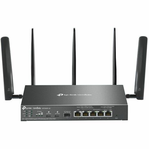 Tp-Link ER706WP-4G Omada 4G+ Cat6 AX3000 Gigabit VPN Gateway with 4-Port PoE+