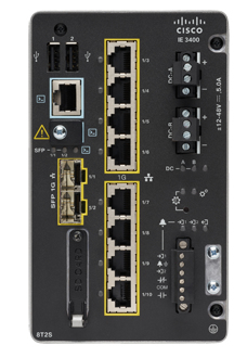 Cisco Catalyst IE-3400-8T2S Ethernet Switch