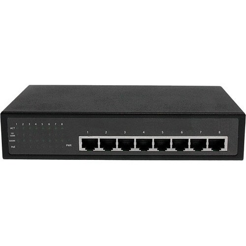 Startech.Com 8 Port Gigabit PoE Switch