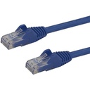 Startech.Com 0.5m Blue Gigabit Snagless RJ45 UTP Cat6 Patch Cable - 0.5 m Patch Cord