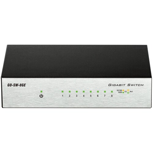D-Link 8-Port Gigabit Unmanaged Metal Desktop Switch