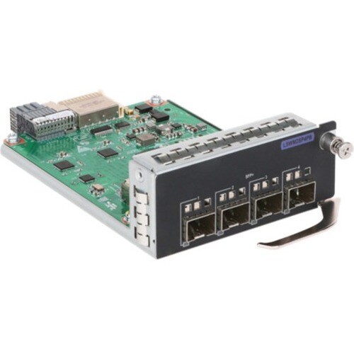 Hewlett Packard Enterprise FlexNetwork 5140HI/5520HI/5600HI 4 Port 1/10G SFP Plus Module