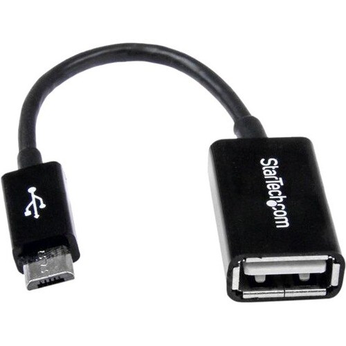 Startech.Com 5in Micro USB to USB OTG Host Adapter M/F
