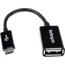 Startech.Com 5in Micro USB to USB OTG Host Adapter M/F