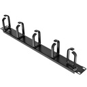 Startech.Com 1U 19in Metal Rackmount Cable Management Panel