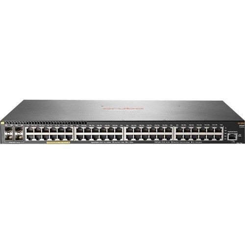 Hewlett Packard Enterprise Aruba 2930F 48G PoE+ 4SFP+ TAA-compliant Switch