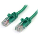 Startech.Com 2 m Green Cat5e Snagless RJ45 UTP Patch Cable - 2m Patch Cord