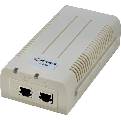 Microchip PD-5501G Power over Ethernet Injector