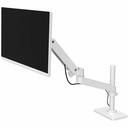 Ergotron LX Pro Desk Monitor Arm, Tall Pole, Grommet Mount (white)
