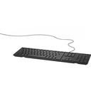 Dell Multimedia Keyboard-KB216 - French (AZERTY) - Black