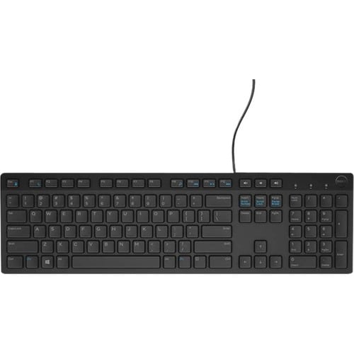 Dell Multimedia Keyboard-KB216 - UK (QWERTY) - Black