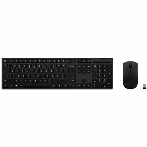 Lenovo Professional Wireless Rechargeable Combo Keyboard and Mouse-Arabic (New)