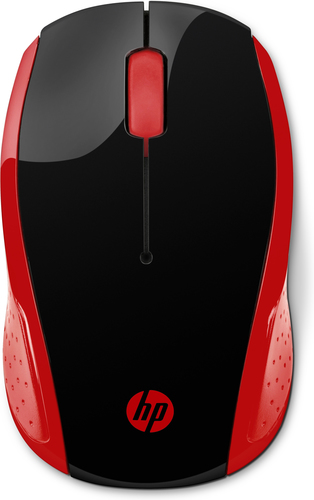 Hp Wireless Mouse 200 (Empres Red) .