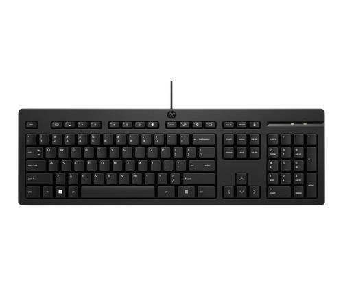 HP 125 G2 USB WD KBD Dan-Fin-Swe-Nor-Eng