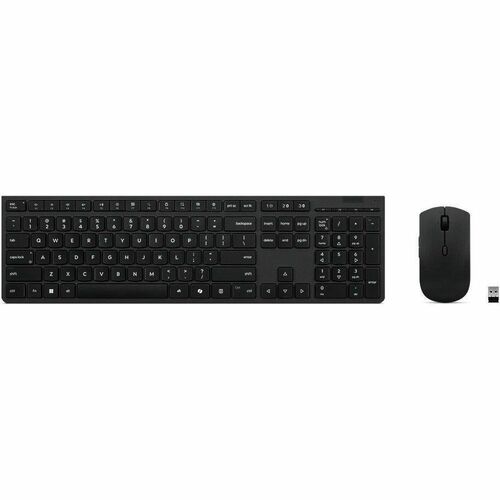 Lenovo Professional Wireless Rechargeable Combo Keyboard and Mouse-Ukraine