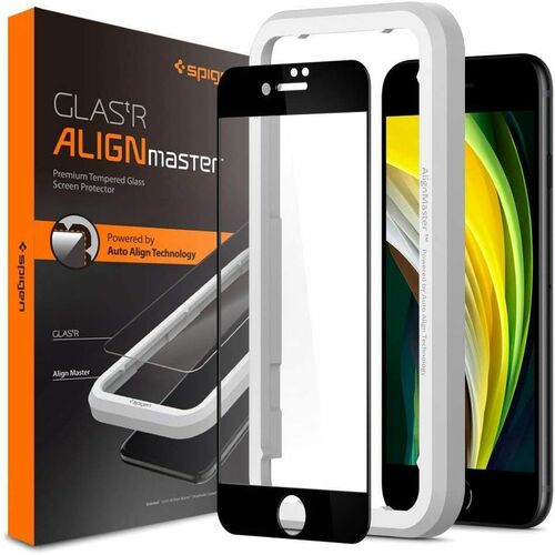 Spigen iPhone SE (2022/2020) Tempered Glass iPhone 8 / iPhone 7 AlignMaster