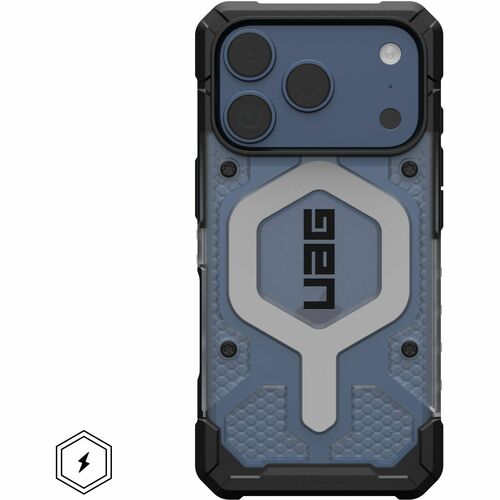Urban Armor Gear Pathfinder Clear iPhone 17 Pro Case - Ice/Silver