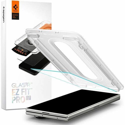 Spigen [1 Pack] Galaxy Z Fold 7 Tempered Glass Glas.tR EZ Fit Pro HD