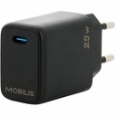 Mobilis Fast Wall Charger - 25W - USB-C for Smartphone & Tablet