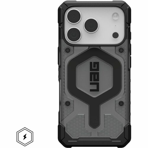 Urban Armor Gear Pathfinder Clear iPhone 17 Pro Case - Ash/Black