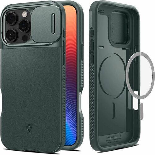 Spigen iPhone 16 Pro Max Case Optik Armor (MagFit)