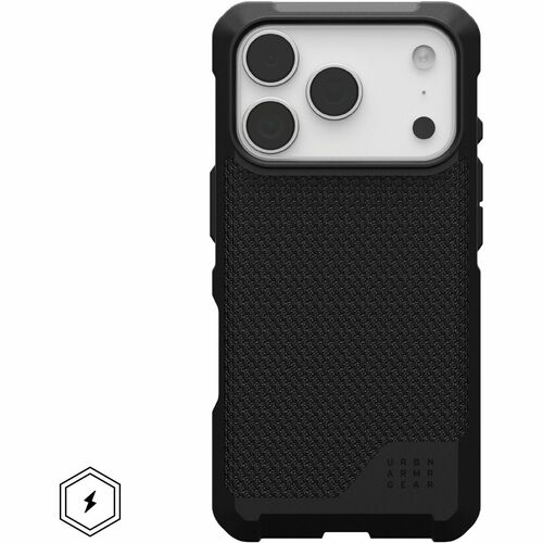 Urban Armor Gear Metropolis LT iPhone 17 Pro Case - Kevlar Black