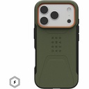 Urban Armor Gear Civilian iPhone 17 Pro Case - Olive/Orange