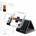 Spigen [2 Pack] Galaxy Z Flip 7 Tempered Glass Glas.tR EZ Fit HD