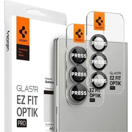 Spigen [2 Pack] Galaxy Z Fold 7 Optik Pro HD Lens Protector Glas.tR EZ Fit