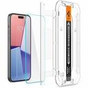 Spigen iPhone 15 Plus Screen Protector EZ FIT GLAS.tR HD