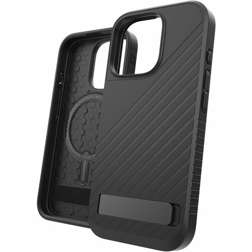 Zagg Denali Snap w/ Kickstand Case for Apple iPhone 16 Pro-Black