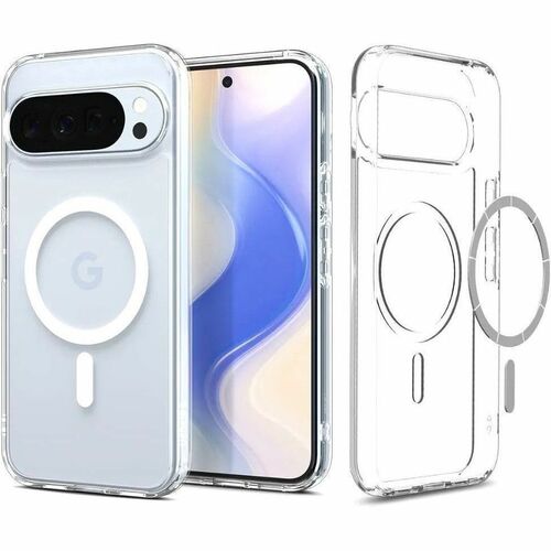 Spigen Pixel 10 Pro XL Case Ultra Hybrid Metal Ring (MagFit)
