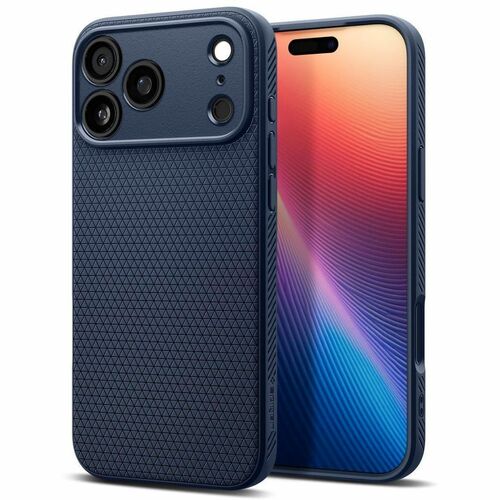 Spigen Liquid Air, Navy Blue - iPhone 17 Pro Max