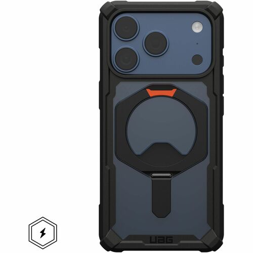 Urban Armor Gear Plasma XTE iPhone 17 Pro Case - Black/Pop Orange