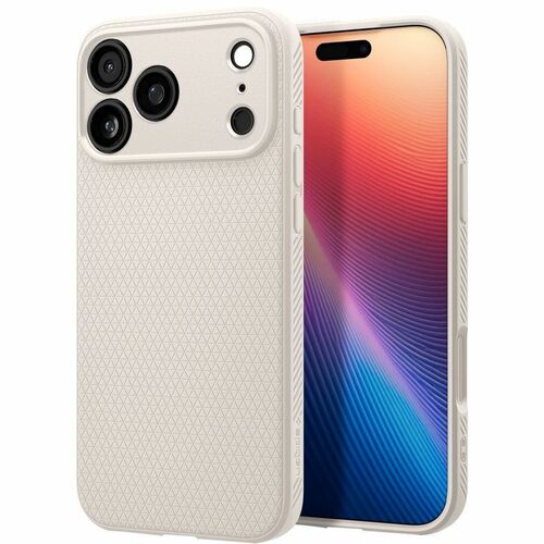 Spigen Liquid Air, Natural Titanium - iPhone 17 Pro Max