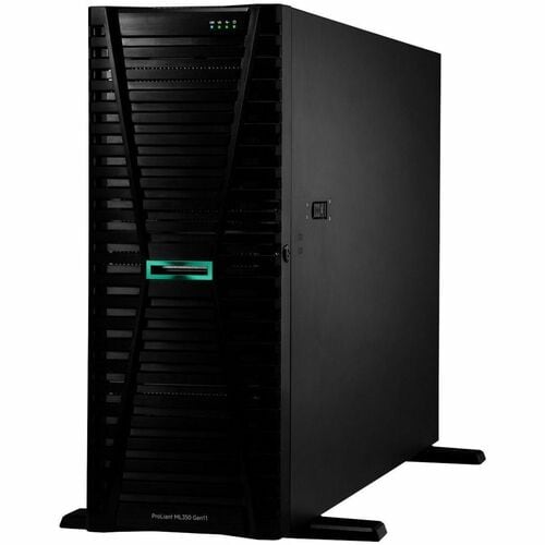 Hewlett Packard Enterprise ProLiant ML350 Gen11 4514Y 2.0GHz 16c 1P 64GBR 8SFF MR408i-o 2x2.4TB HDD 2x1000W PS EU Server - 64 GB