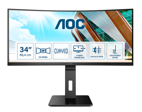 Aoc CU34P2A 34in WQHD 21:9 1ms 3000:1