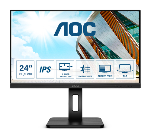 Aoc Q24P2Q 24in IPS QHD 4 ms 2560x1440 Wid
