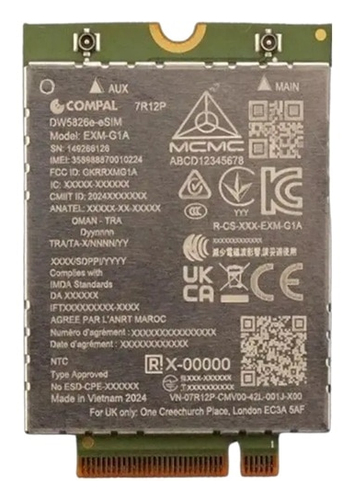 Dell Wireless Mobile Modem DW5826E