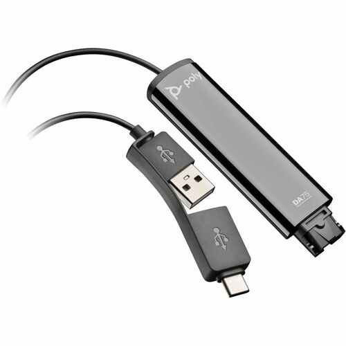 Hp DA75 USB to QD Black Adapter TAA