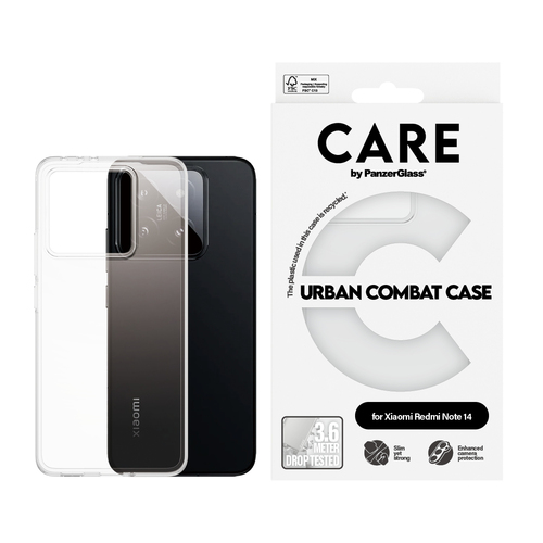 Panzerglass CARE by PG FS UC Redmi Note 14
