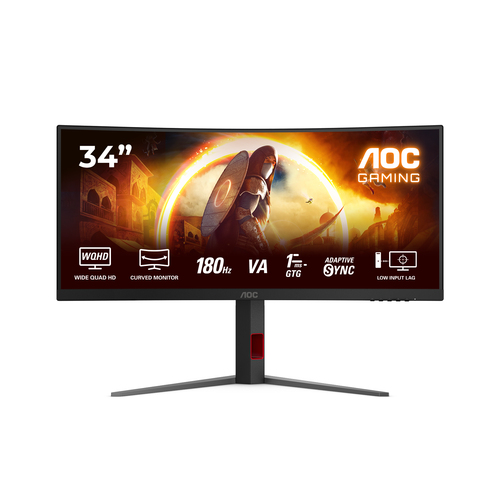 Aoc CU34G4 34IN 21:9 VA 180Hz 3440x1440