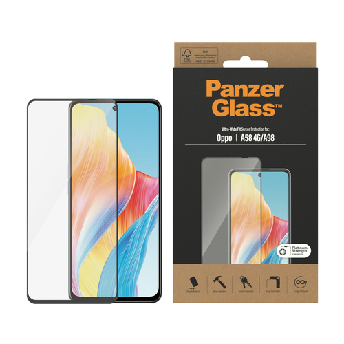 Panzerglass PG Screen Oppo A58 4G/ A98 UWF