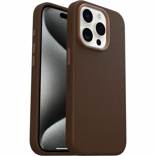 Otterbox iPhone 15 Pro Case Symmetry Series Cactus Leather for MagSafe