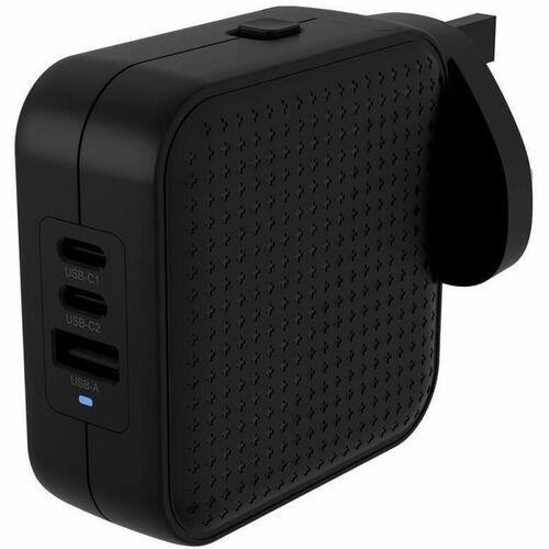Targus HyperJuice 70W USB-C GaN Travel Charger - Black