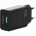 Mobilis Fast Wall Charger - 10.5W - USB-A for Smartphone & Tablet