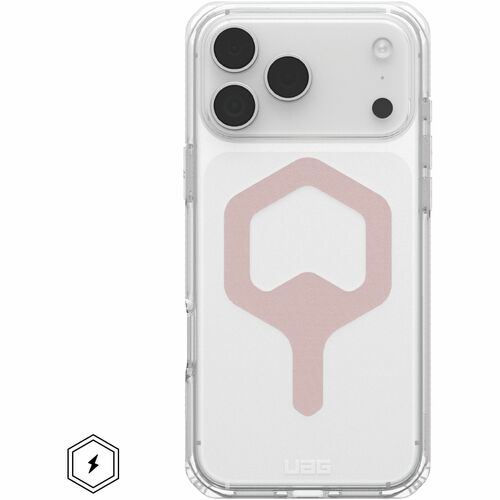 Urban Armor Gear Plyo iPhone 17 Pro Max Case - Ice/Rose Gold